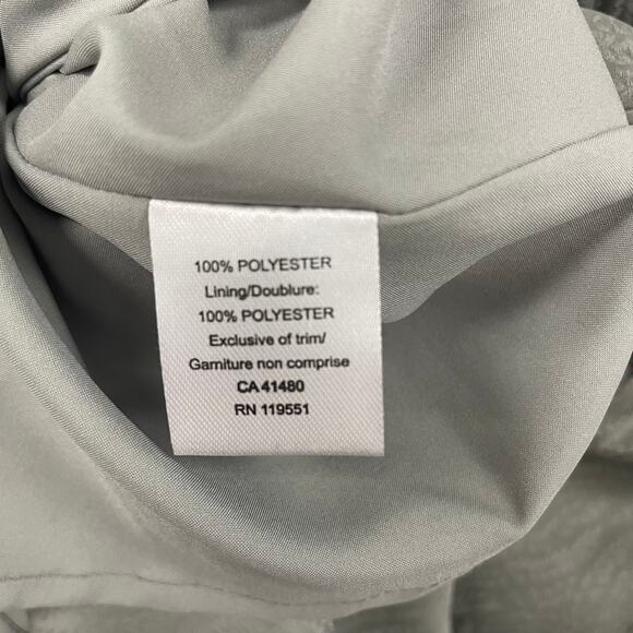 NWT Gentle Fawn Tiered Ruffle Tie Neck Aloe Green Foliage Print Maxi Dress Small - Picture 7 of 8